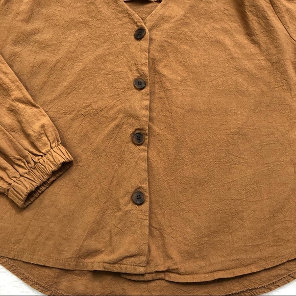 play bonbon, Long Sleeve Button Down Shirt, Size L - Picture 12 of 15